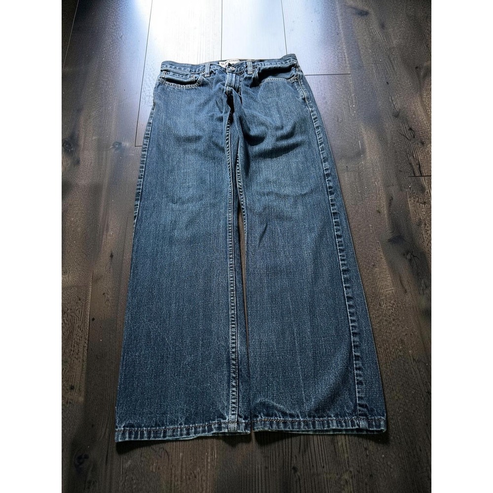 Levi's 514 Jeans Men 32x30 Blue Slim Straight Denim Casual Classic Work